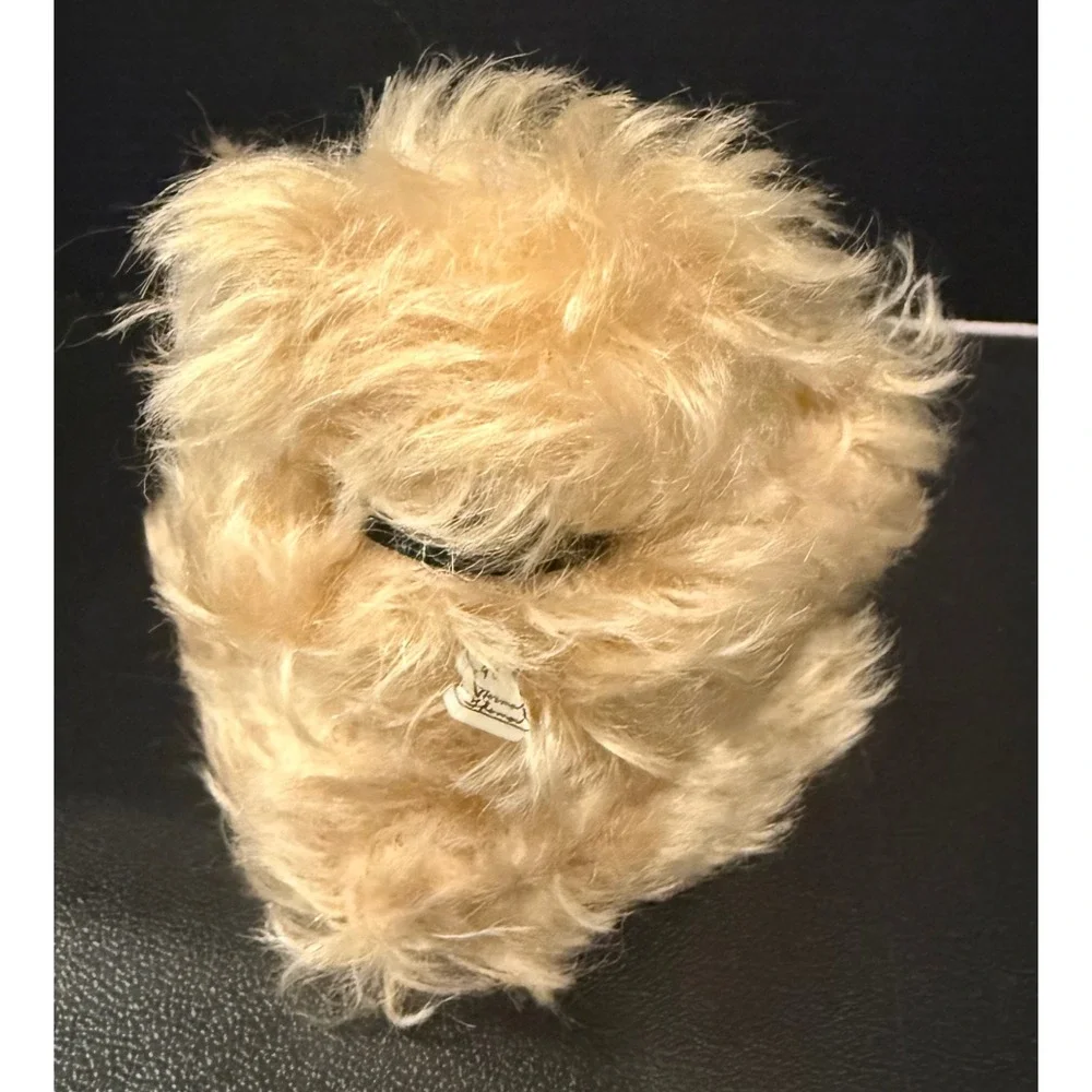 Norma Thomas 4 Inch Artist Teddy Bear Honey Blonde Shaggy Mohair 1998 Vintage